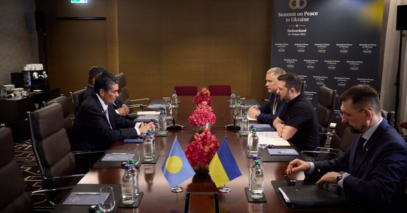 Зеленський вперше зустрівся із президентом Палау