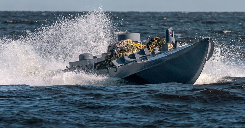 Морські дрони СБУ Sea Baby завдяки дистанційному мінуванню уразили чотири російських судна