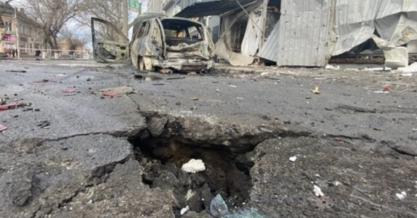 Ворог вчергове атакував Херсон, є постраждалий