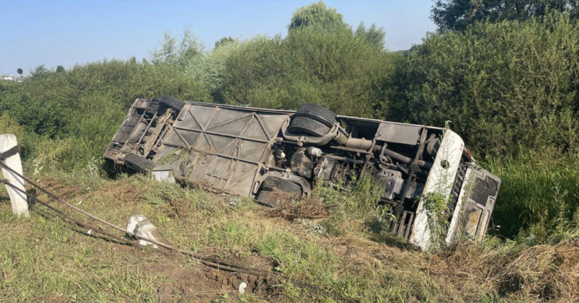 На Тернопільщині перекинувся автобус із паломниками: що відомо