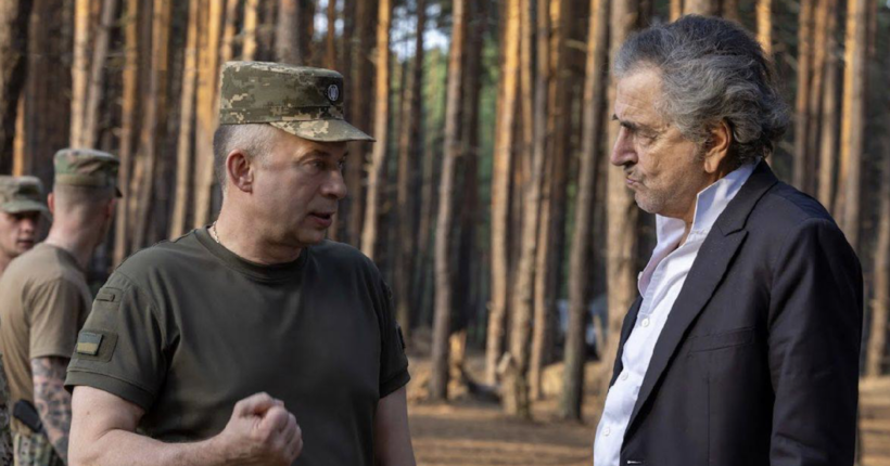 Сирський провів зустріч із філософом Бернаром-Анрі Леві