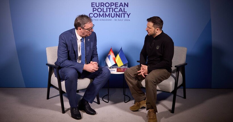 Зеленський зустрівся з президентом Сербії: що обговорили