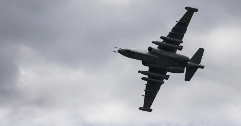 Українські зенітники збили російський Су-25 на Донеччині 