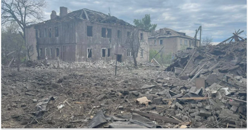 Протягом доби рф скинула на Торецьк 13 авіабомб