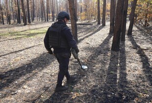 Мінна небезпека на Донеччині: піротехніки виявили 15 вибухових пристроїв