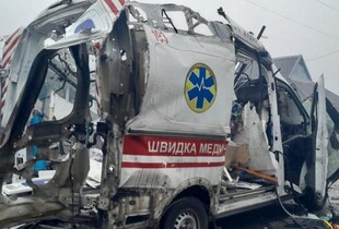 Російський дрон атакував“швидку” під час евакуації цивільних на Херсонщині