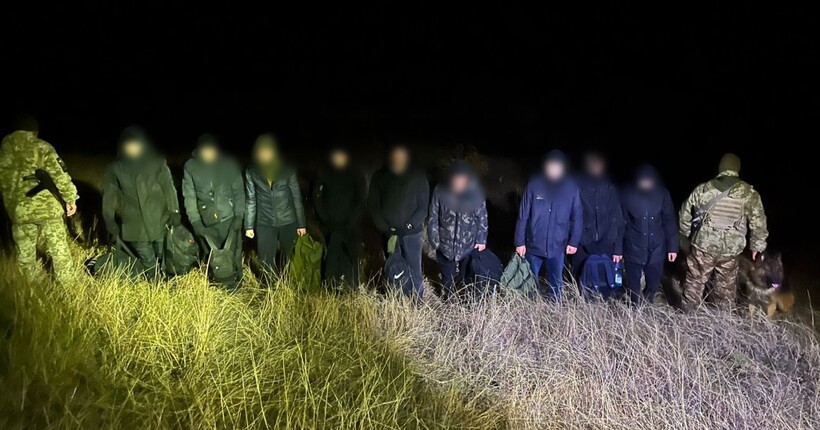 На Одещині затримали дев’ять чоловіків під час спроби втечі до Молдови