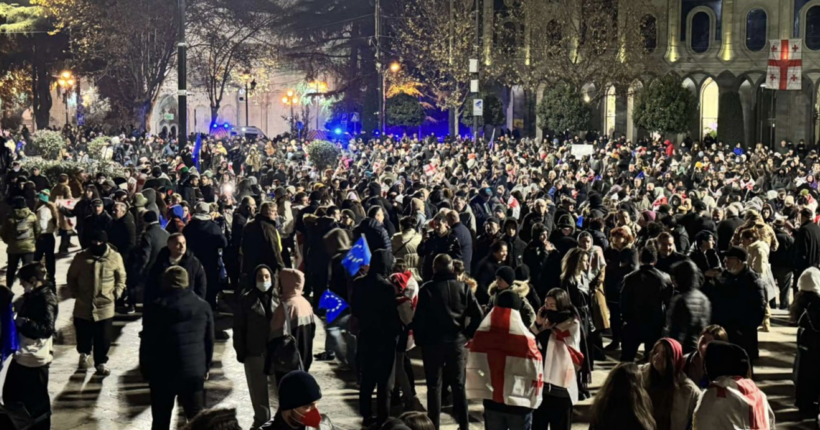 У Грузії відновилися протести проти відмови влади від Європейського Союзу