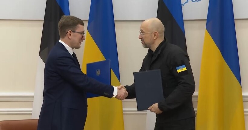 Україна та Естонія підписали спільну заяву: зміцнення партнерства та заклики до посилення санкцій