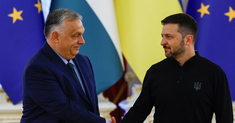 Зеленський відреагував на телефонну розмову Орбана та Путіна