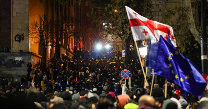 У Грузії триває масштабна акція протесту 