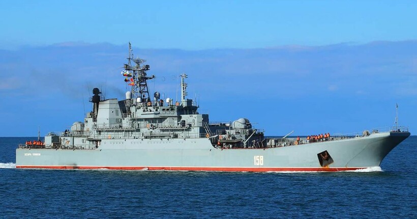 Армія рф вивела сім кораблів з 