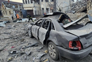 Обстріл Херсона: в ОВА показали наслідки ворожої атаки (фото, відео)