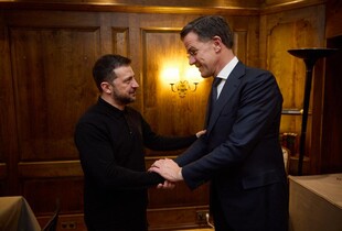 Зеленський зустрівся з генсеком НАТО Марком Рютте в Мюнхені