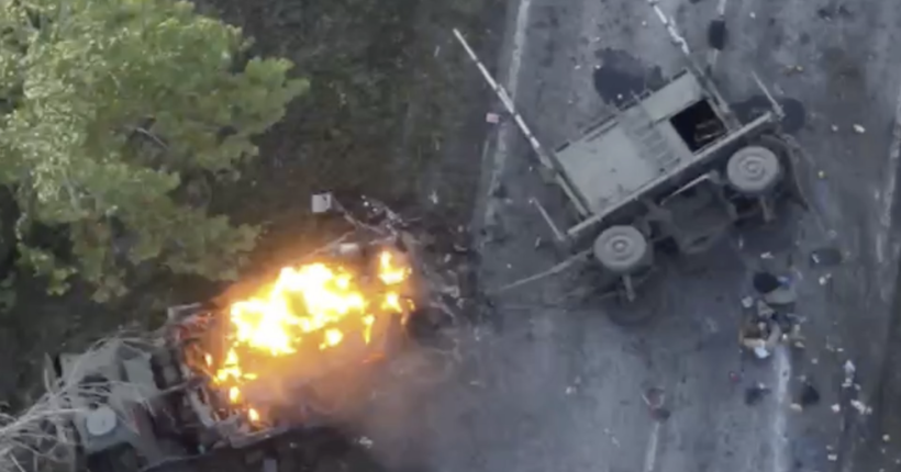 У Воронежі згоріли два ворожі комплекси РЕБ (відео)