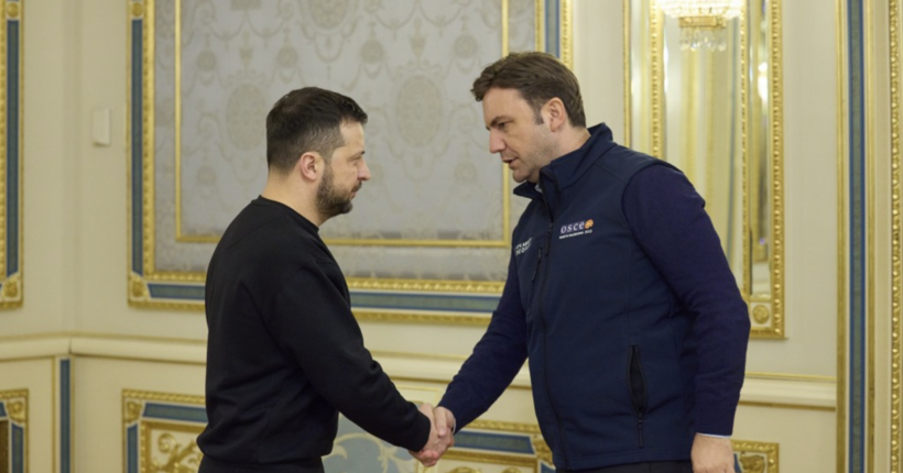 Зеленський зустрівся з чинним головою ОБСЄ, який пообіцяв Україні допомогти побороти агресора
