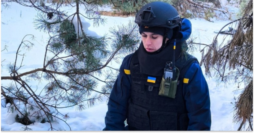 На Київщині сапери знищили бойову частину російського безпілотника