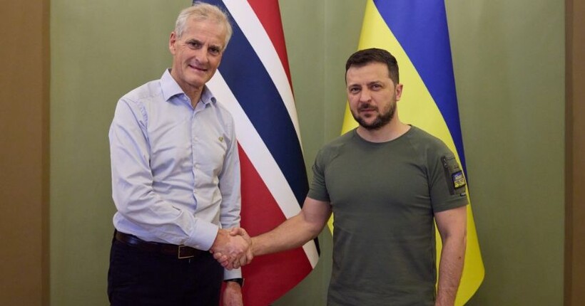 Зеленський прибув з офіційним візитом у Норвегію