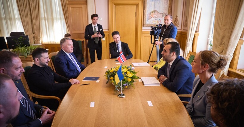 Зеленський подякував Норвегії за підтримку України та виділення $8 млрд 