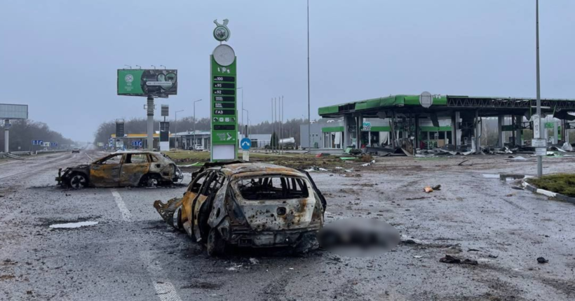 Розстріляв автомобіль з двома цивільними у Катюжанці: військовому рф повідомили про підозру