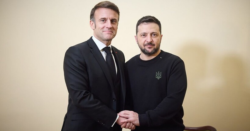 Зеленський прибув до Франції для зустрічі з Макроном