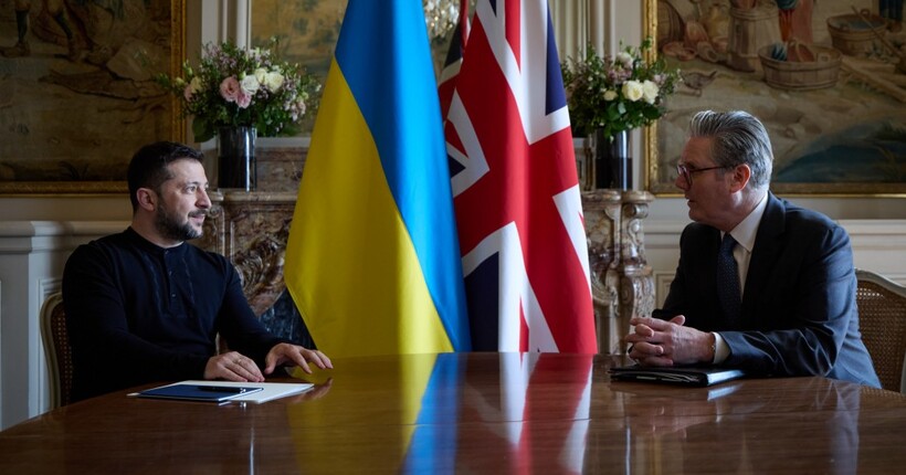 Зеленський і Стармер підбили підсумки саміту щодо безпеки України та Європи