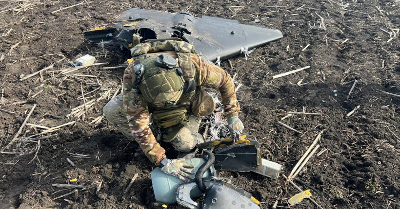 На Кіровоградщині знайшли бойову частину збитого 