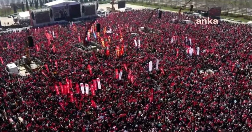 Протести в Туреччині: опозиція зібрала в Стамбулі понад 2 мільйони людей
