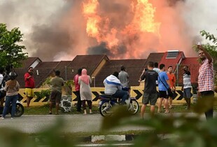 У Малайзії вибухнув газопровід: понад 100 людей постраждали
