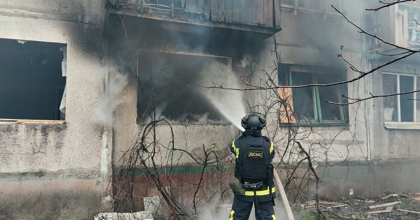 Окупанти обстріляли Білицьке на Донеччині: виникла пожежа