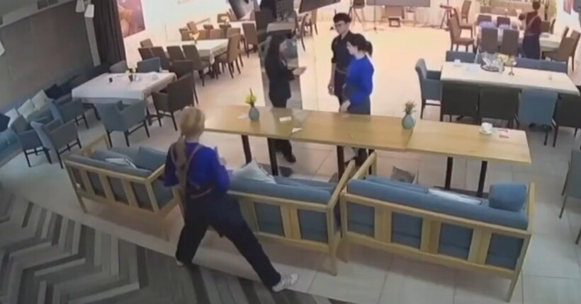 Зʼявилося відео з ресторану в Кривому Розі, куди рф вдарила “Іскандером”