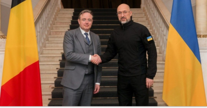 Шмигаль провів зустріч з прем’єром Бельгії Бартом де Вевером