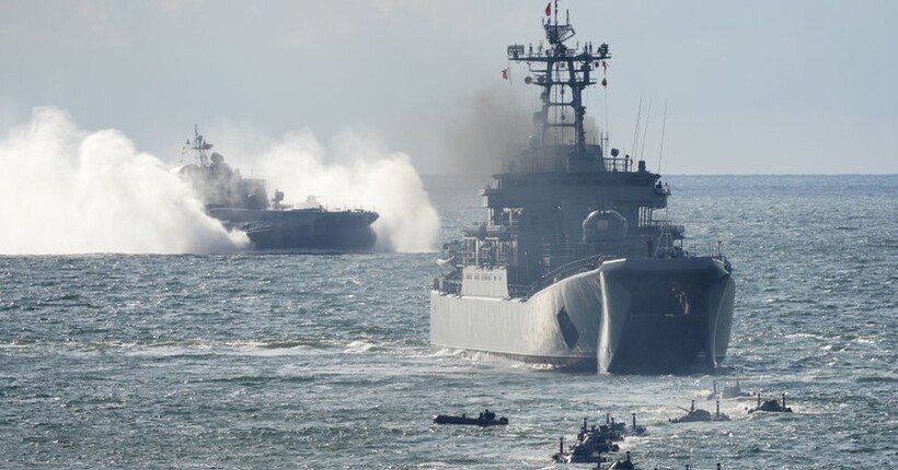 У Середземному морі перебувають три російські ракетоносці - ВМС