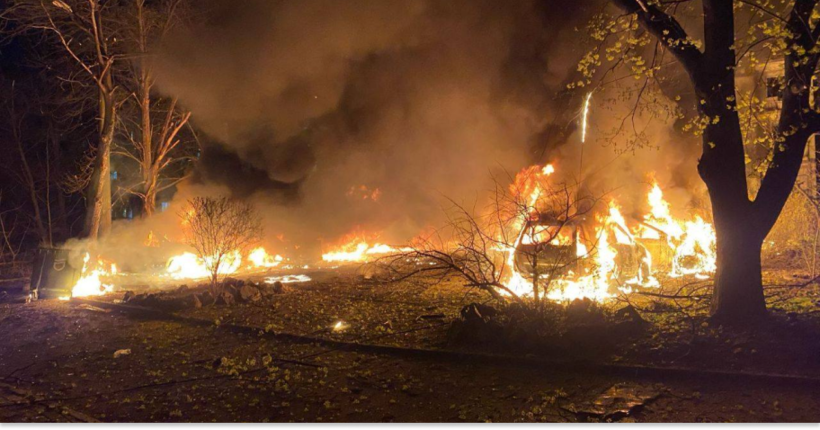 У Дніпрі внаслідок атаки дронів - 15 постраждалих