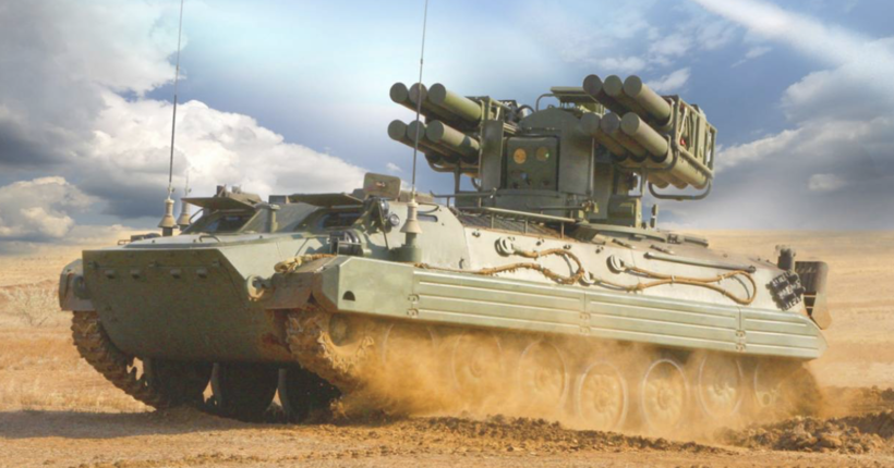 Український дрон уразив ЗРК 