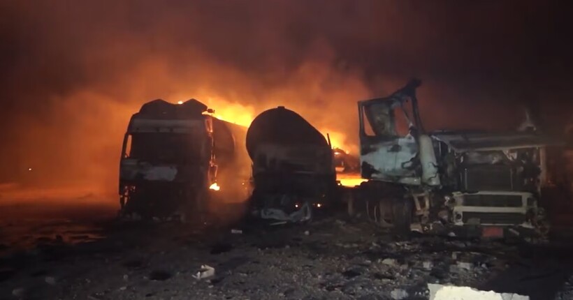 США завдали ударів по паливному порту у Ємені (відео)