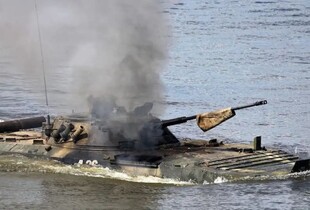 На Харківщині ЗСУ знищили три російські БМП під час спроби форсувати Оскіл - Шамшин