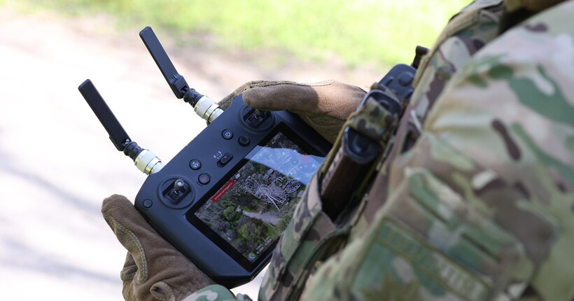 У Запоріжжі поліція почала використовувати дрони для патрулювання