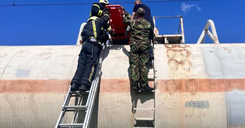 У Ковелі дитину вразило струмом на залізничній цистерні (фото)