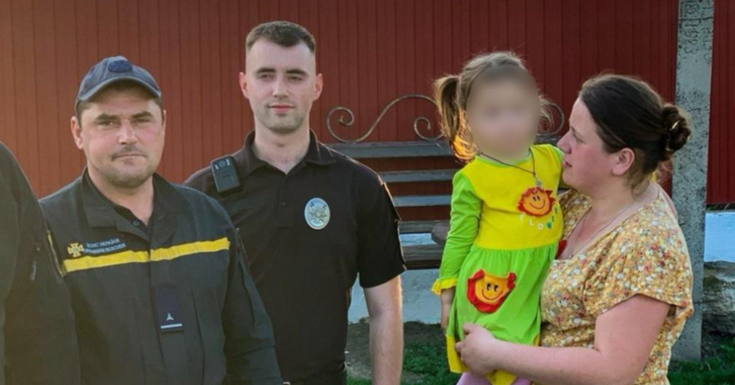 На Тернопільщині врятували трирічну дівчинку, яка понад п’ять годин блукала лісом