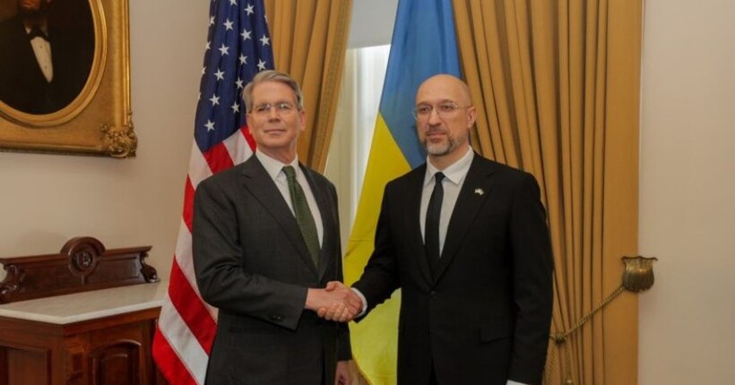 Шмигаль та голова Мінфіну США провели зустріч у Вашингтоні