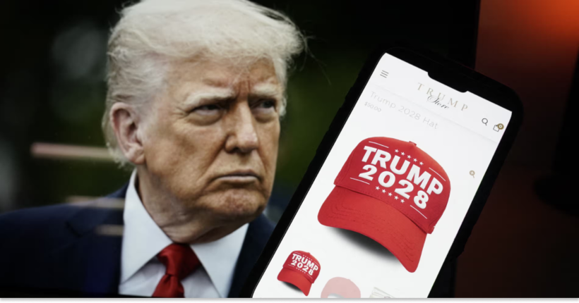 Трамп почав продавати мерч із написом 