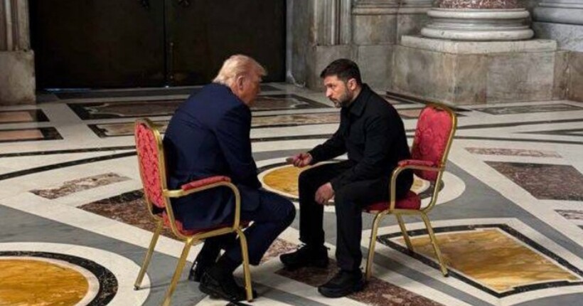 Зеленський розповів про зустріч з Трампом у Ватикані