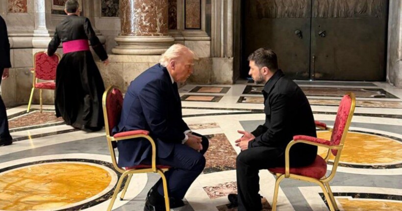 Третій стілець на зустрічі Зеленського і Трампа: Макрон розповів, хто мав бути присутнім