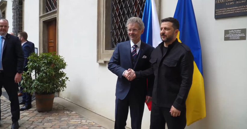 Зеленський зустрівся з керівництвом Сенату Чехії та закликав до подальшого тиску на рф