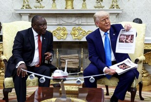"Якого біса він там робить": Трамп саркастично прокоментував візит Зеленського до ПАР