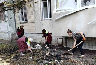 Удар по Києву: пошкоджено дев`ять будинків та 26 авто (фото)