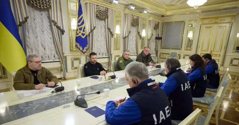 Зеленський зустрівся із гендиректором МАГАТЕ Гроссі: про що говорили 