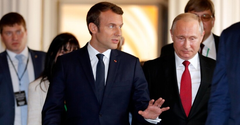 Макрон і Путін вперше з 2022 року поговорили телефоном