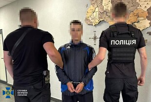 СБУ затримала зловмисника, що підпалив храм та залишив провокативний напис